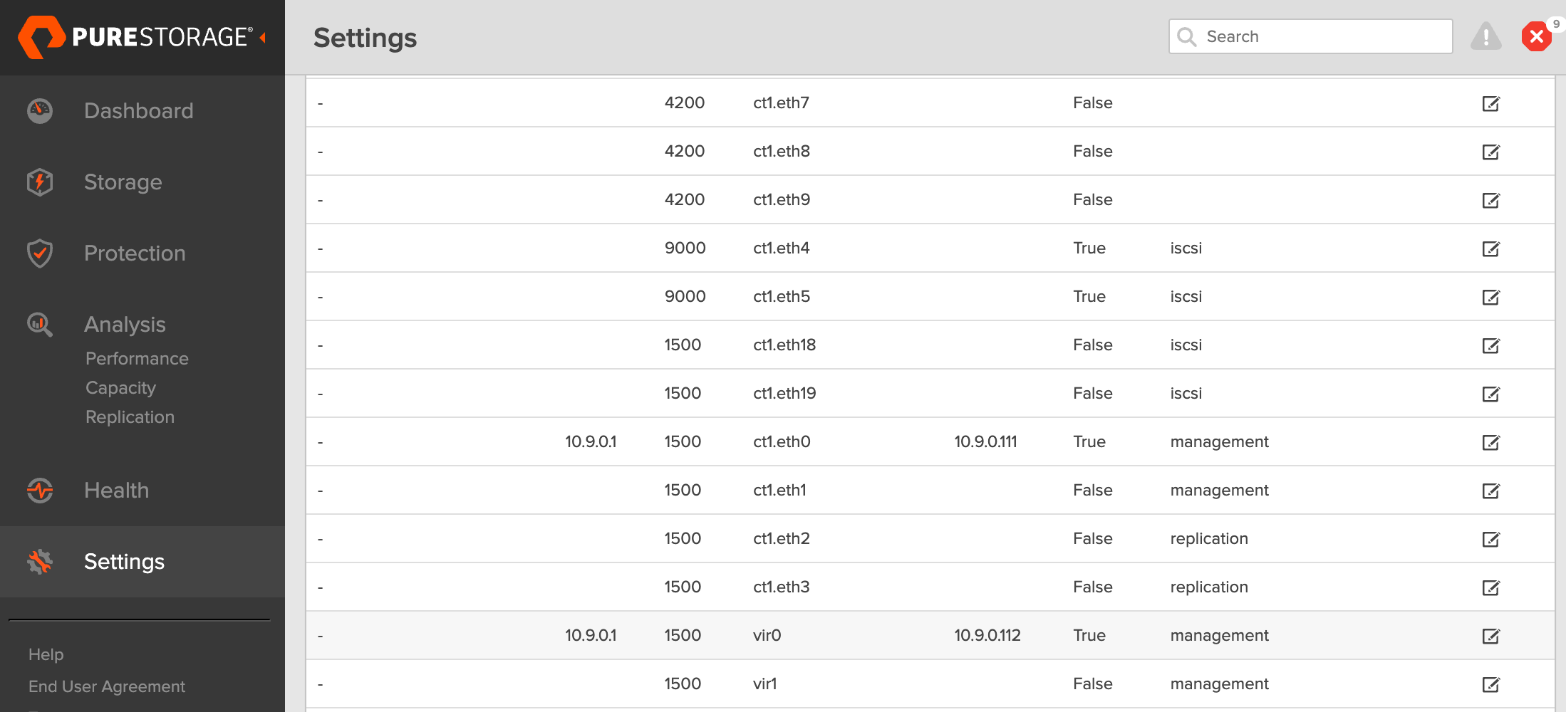 flassharray endpoints