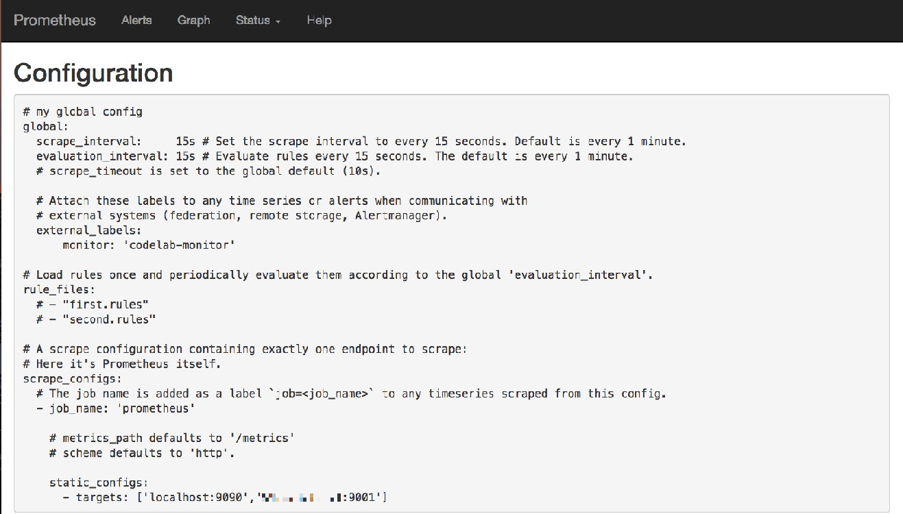 Prometheus Config File