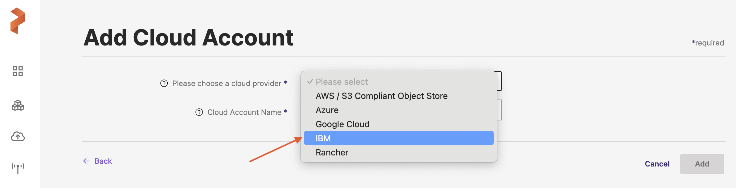 Select AWS